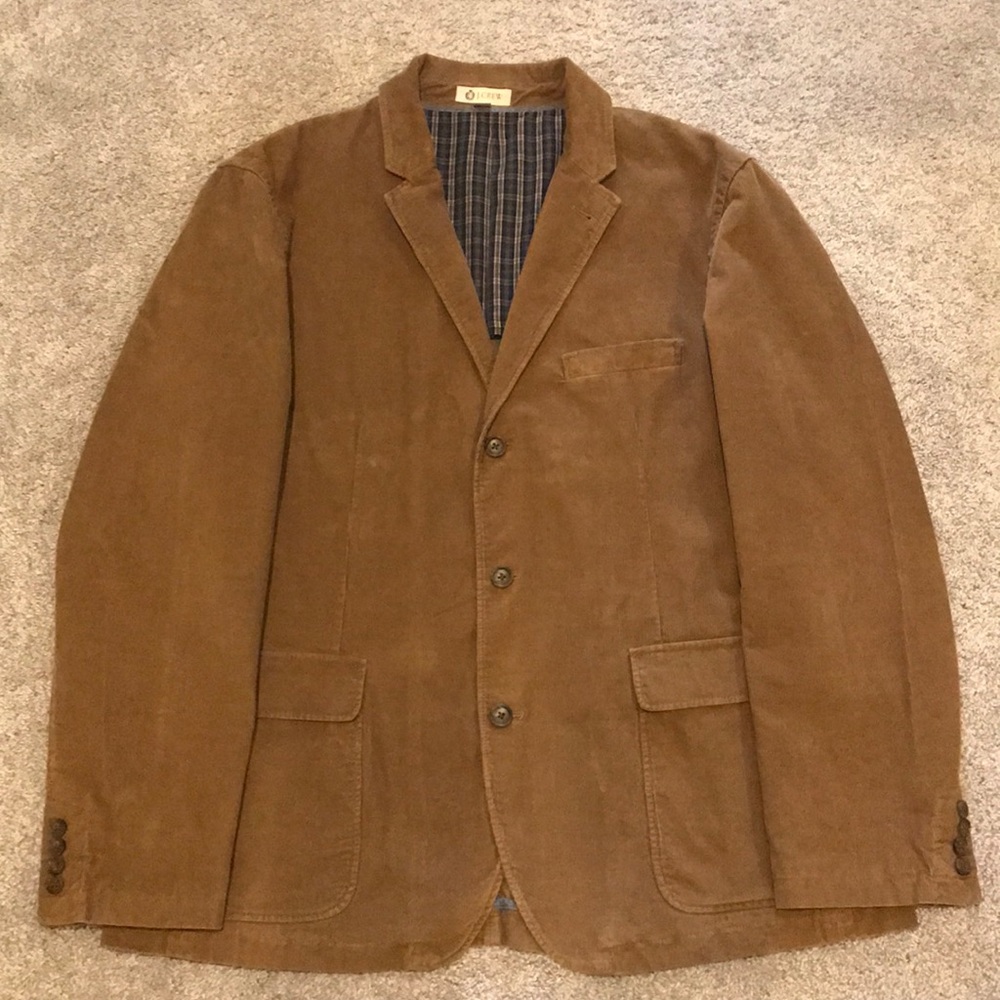🍁J. Crew Ludlow Corduroy Blazer Jacket Coat XL🍁